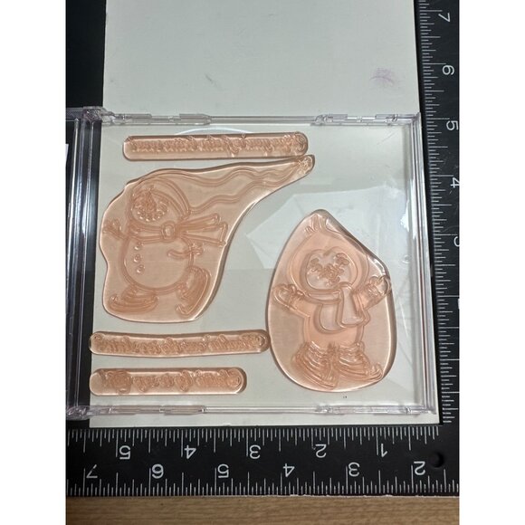 Peachy Keen Stamps Skating Penguin Skating Penguin Get Well Skating by to say hi - Picture 2 of 3